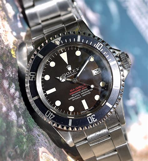 rolex sea dweller double red for sale|Rolex oyster perpetual sea dweller.